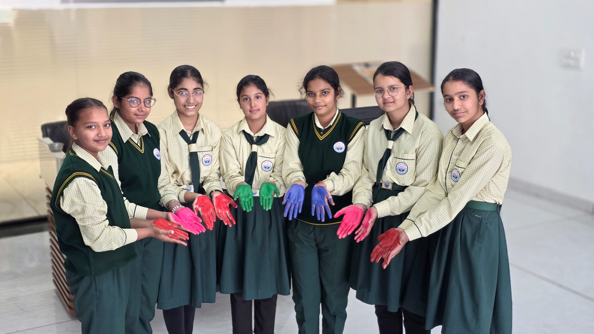 Genesis students on a field study trip